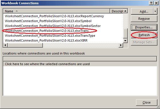 hide slicer in excel